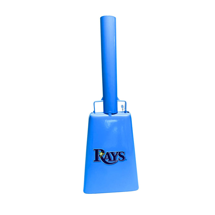 Rays Blue Burst Logo Large Cowbell