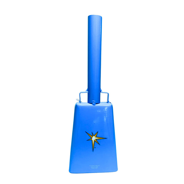 Rays Blue Burst Logo Large Cowbell