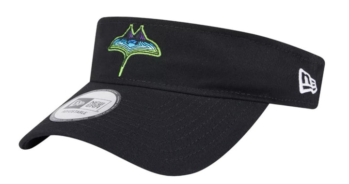 Rays New Era Black City Connect SKYRAY Visor