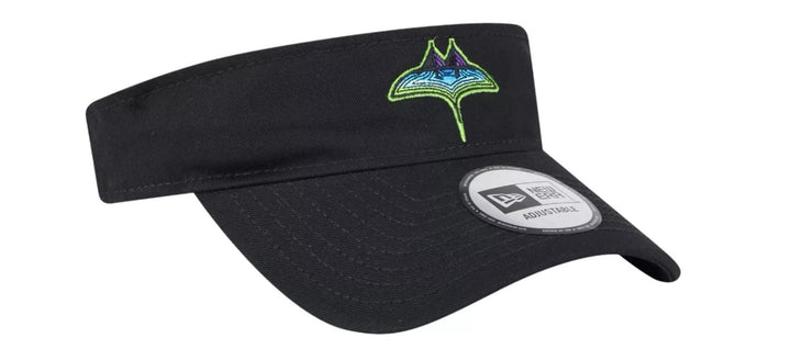 Rays New Era Black City Connect SKYRAY Visor