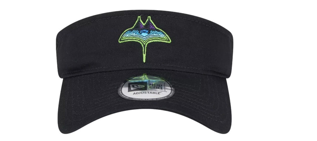 Rays New Era Black City Connect SKYRAY Visor