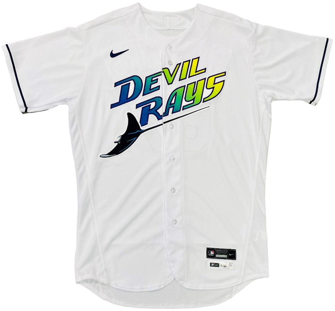 Rays Nick Anderson Team Issued Authentic Devil Rays Jersey