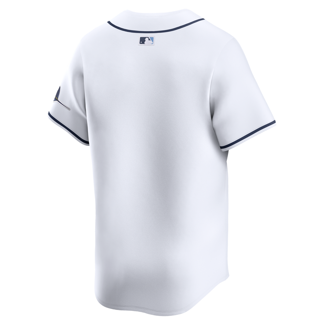 Rays Men's Nike White Vapor Limited Jersey