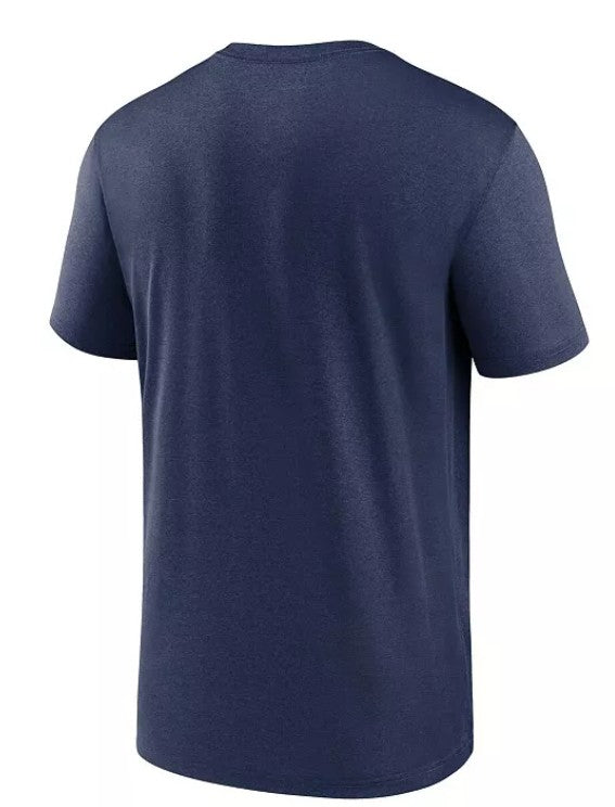 Rays Nike Men's Navy TB Legend Logo Dri-Fit Performance T-Shirt