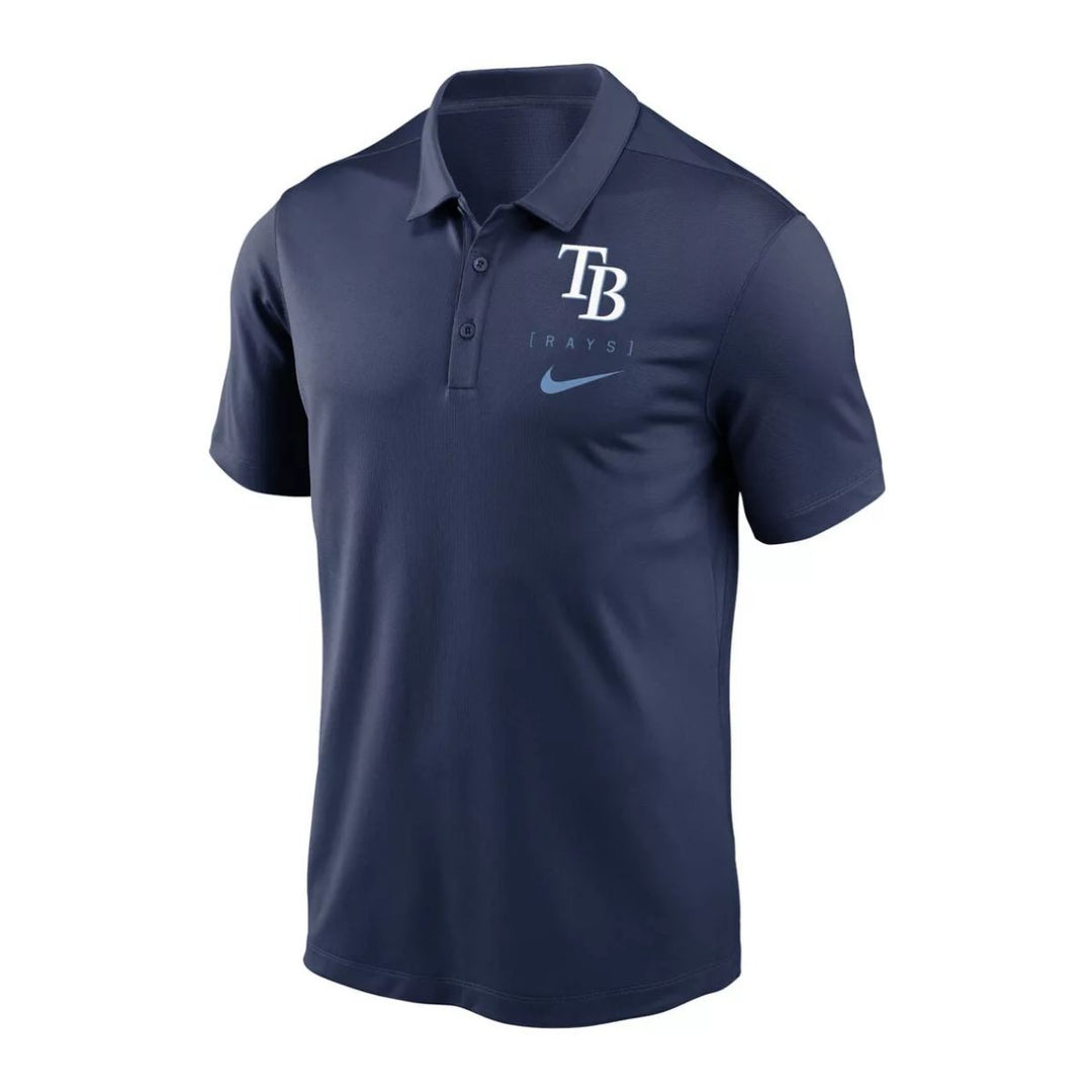 Rays Men's Nike Navy TB Franchise Dri-Fit Polo