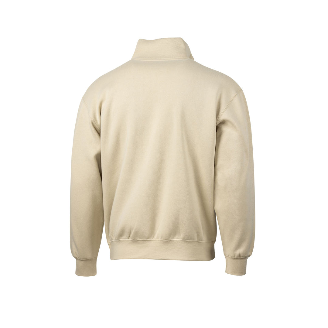 Rowdies SDS Tan Wordmark 50th Anniversary 1/4 Zip Sweater