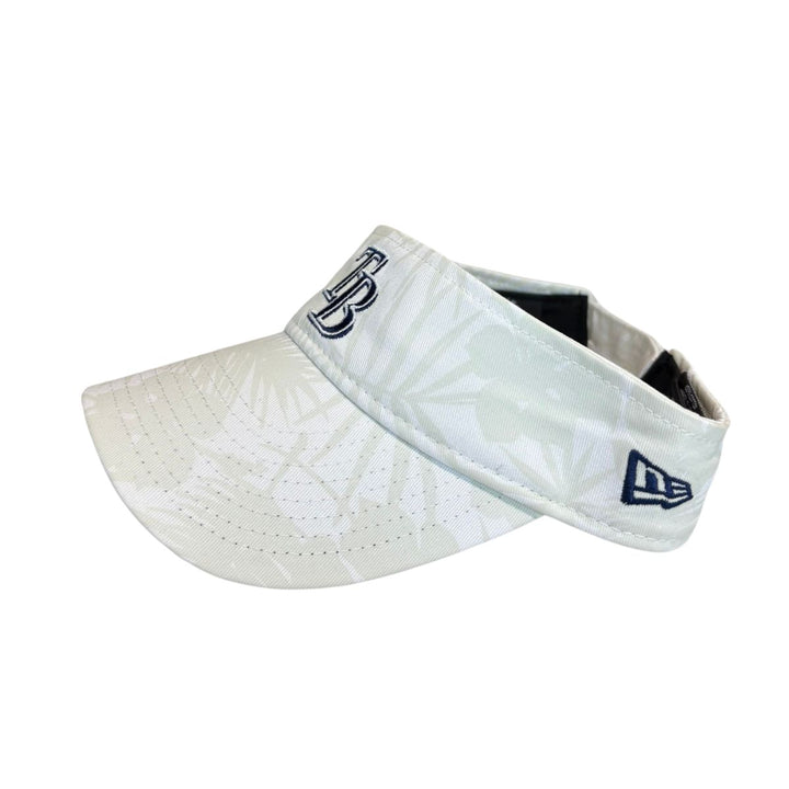 Rays Women's New Era Spring Training 2025 White TB UV Color Changing Adjustable Visor