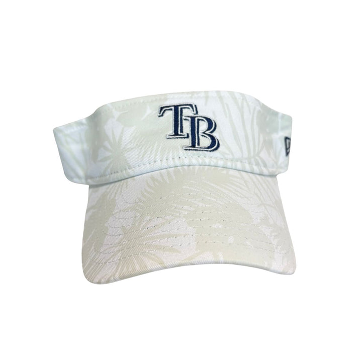 Rays Women's New Era Spring Training 2025 White TB UV Color Changing Adjustable Visor