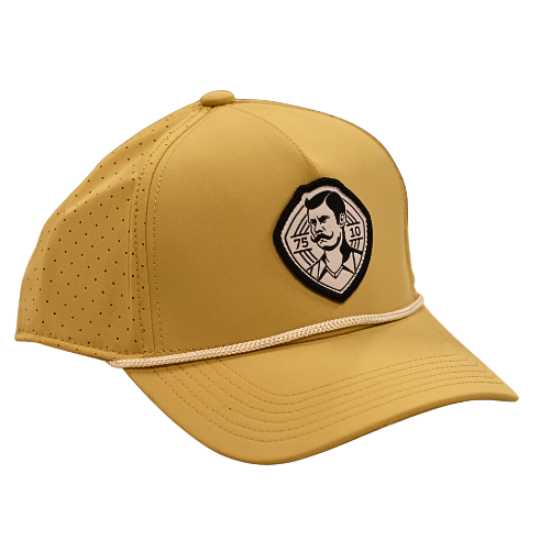 Rowdies Sportiqe Tan Driver Rope Snapback Hat
