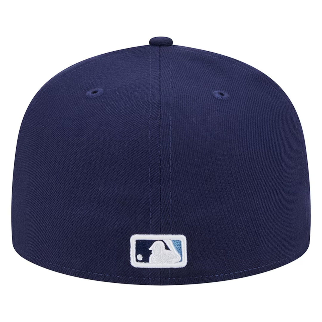 Rays New Era Navy Pride On-Field 59Fifty Fitted Hat
