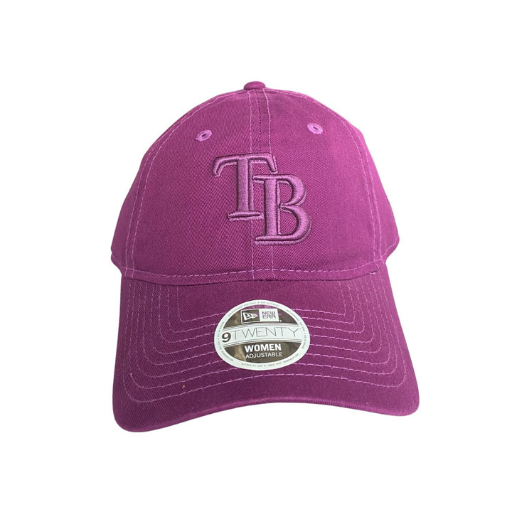 Rays Women's New Era Violet 9Twenty Adjustable Hat