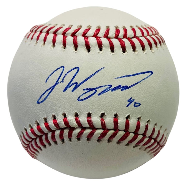 Rays Jacob Waguespack Autographed Official MLB Baseball