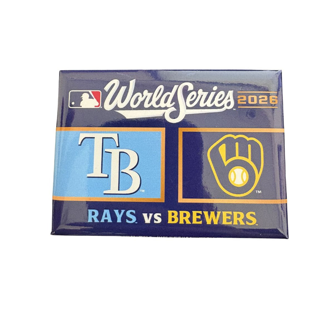 Rays WinCraft 2026 World Series Matchup 2026 Magnet
