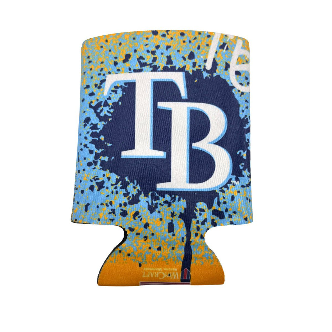 Rays WinCraft Navy TB Graffiti Two Sided Can Cooler