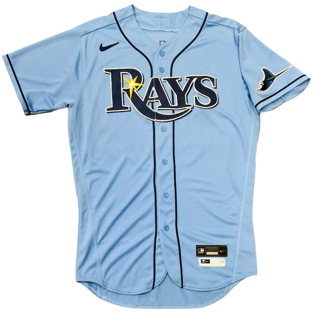 Rays Matt Wisler Authentic Autographed Blue Jersey