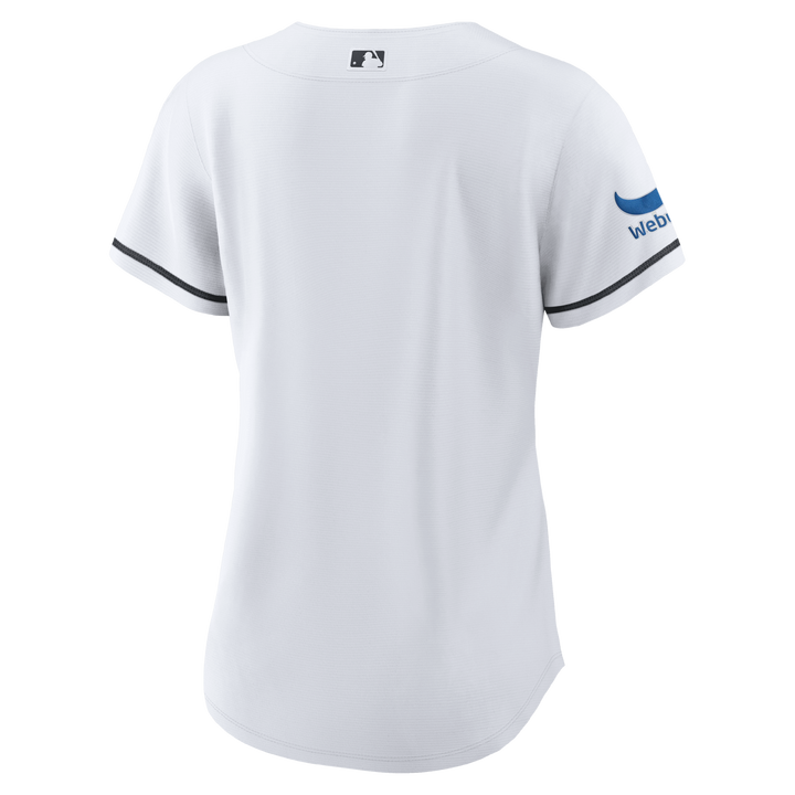Rays Women's Nike White Devil Rays Vapor Limited Jersey