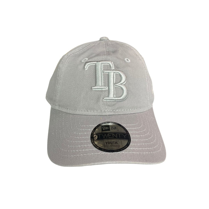 Rays Youth New Era Grey Color Pack 9Twenty Adjustable Hat