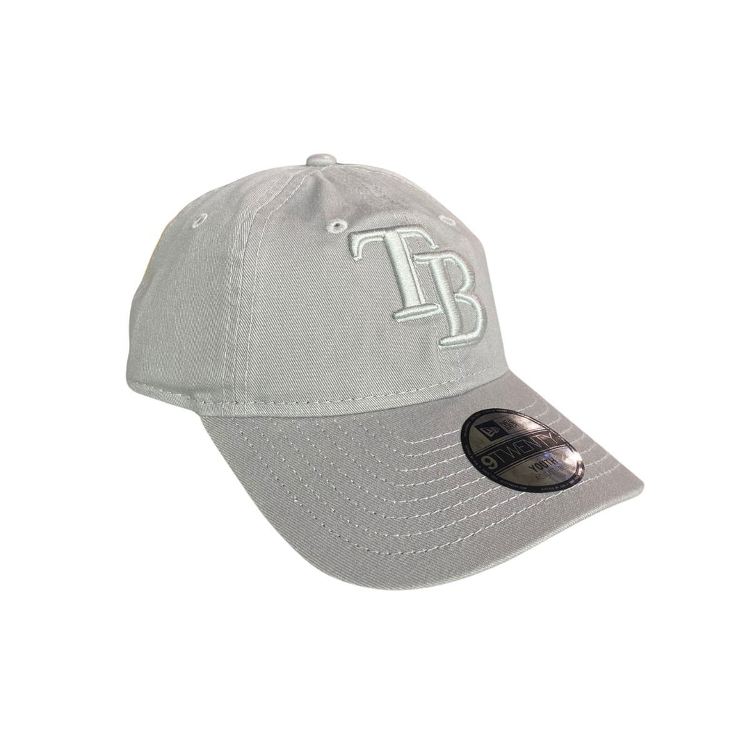 Rays Youth New Era Grey Color Pack 9Twenty Adjustable Hat