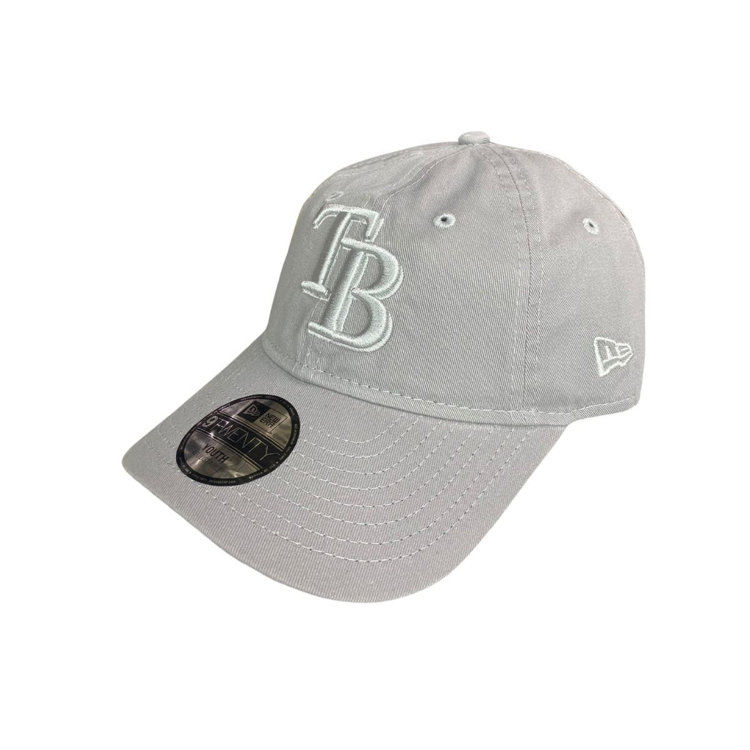 Rays Youth New Era Grey Color Pack 9Twenty Adjustable Hat