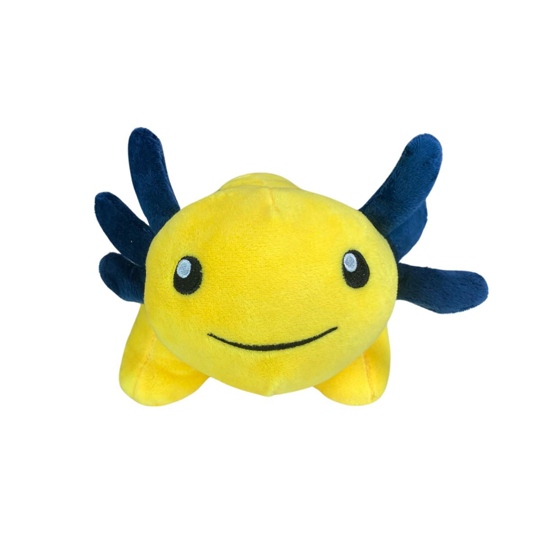 Rays Yellow Axolotl Wordmark Plush