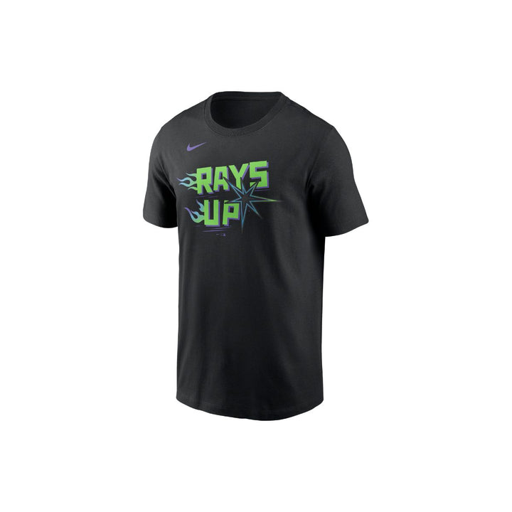 Rays Youth Nike Black City Connect Rays Up Gradient Burst T-Shirt