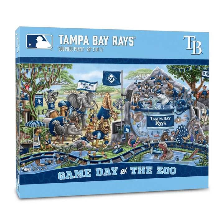Rays "Gameday at the Zoo" 500-Piece Puzzle