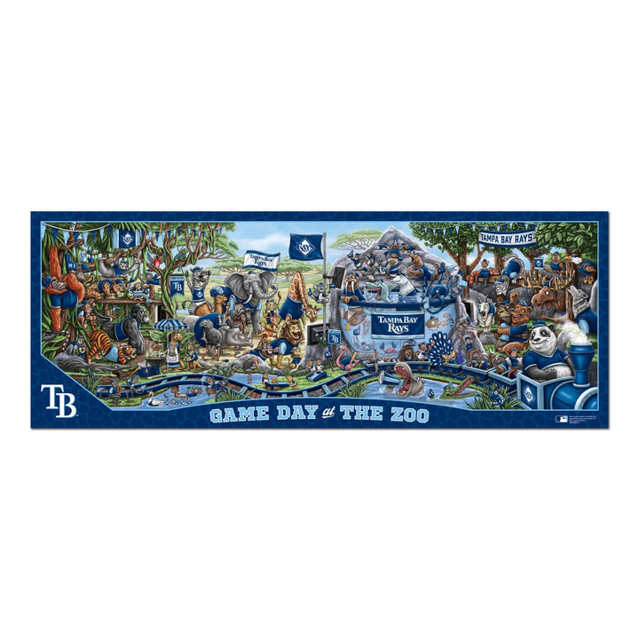 Rays "Gameday at the Zoo" 500-Piece Puzzle
