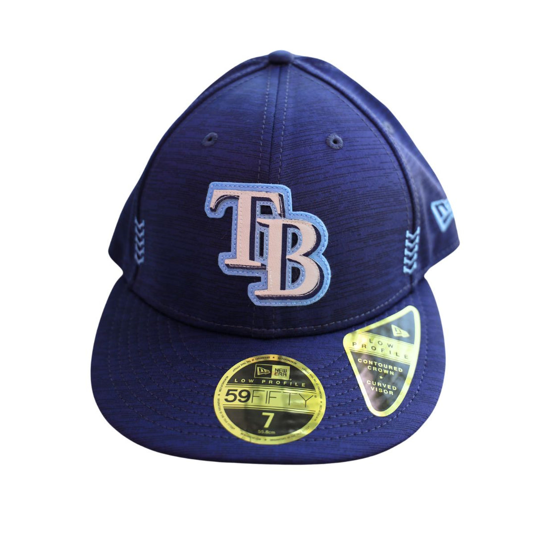 Rays New Era Navy 2024 TB Clubhouse Low Profile 59Fifty Fitted Hat