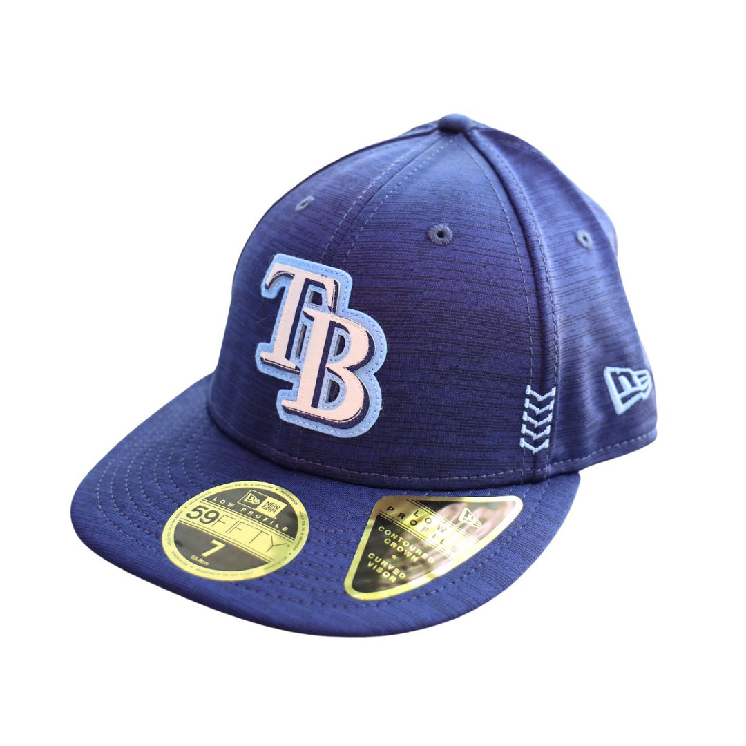 Rays New Era Navy 2024 TB Clubhouse Low Profile 59Fifty Fitted Hat