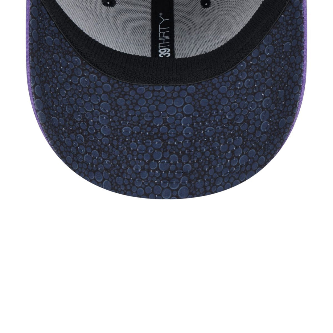 Rays New Era Black Purple City Connect 39Thirty Flex Fit Hat