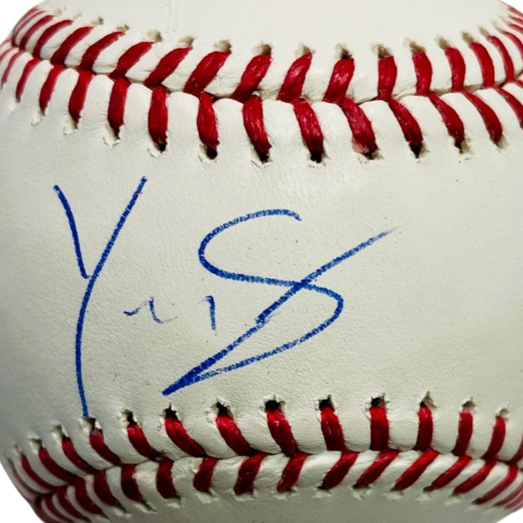 Rays Yoniel Curet Autographed Official MLB Baseball