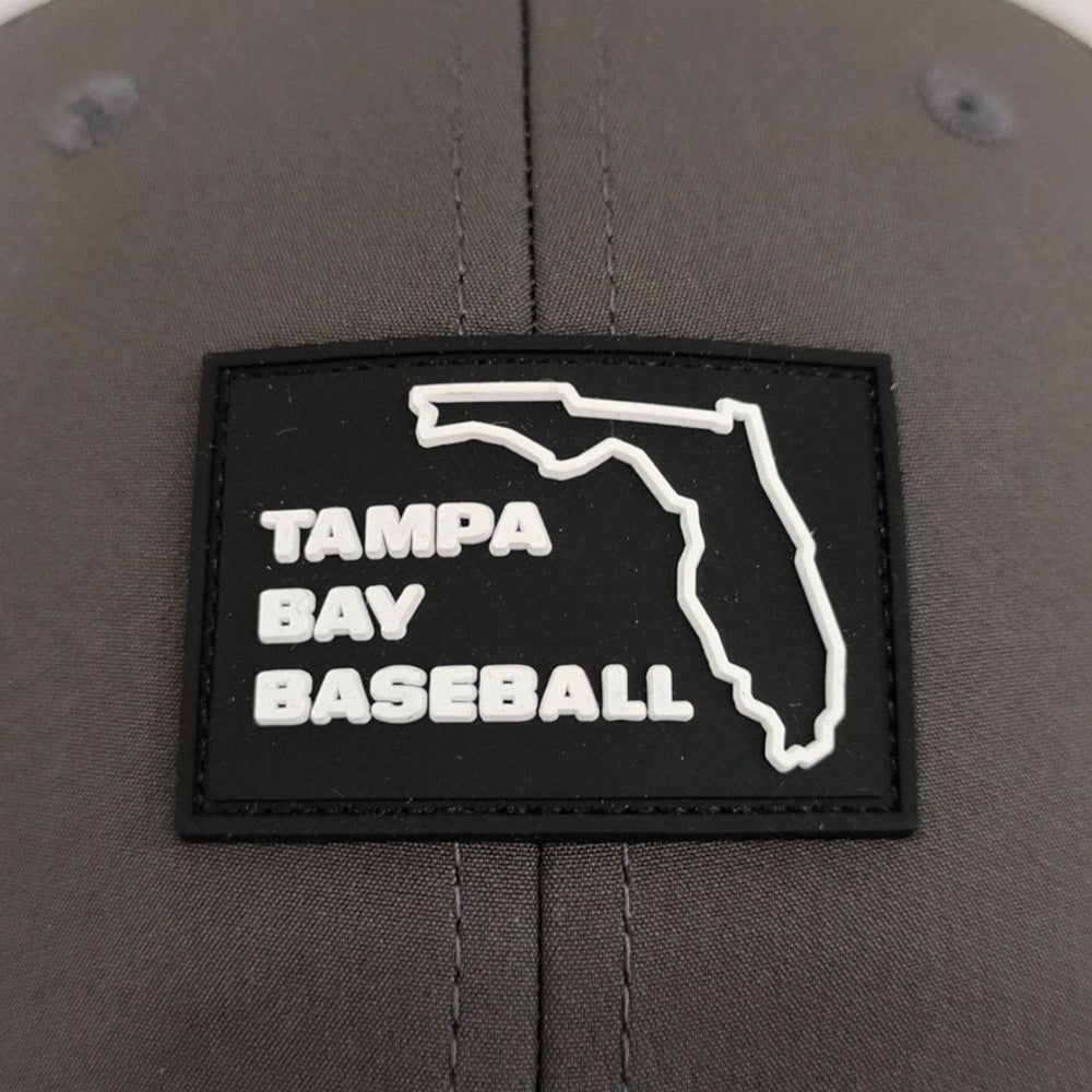 GREY FLORIDA BASEBALL PATCH SPORTIQE ADJUSTABLE CAP - The Bay Republic | Team Store of the Tampa Bay Rays & Rowdies
