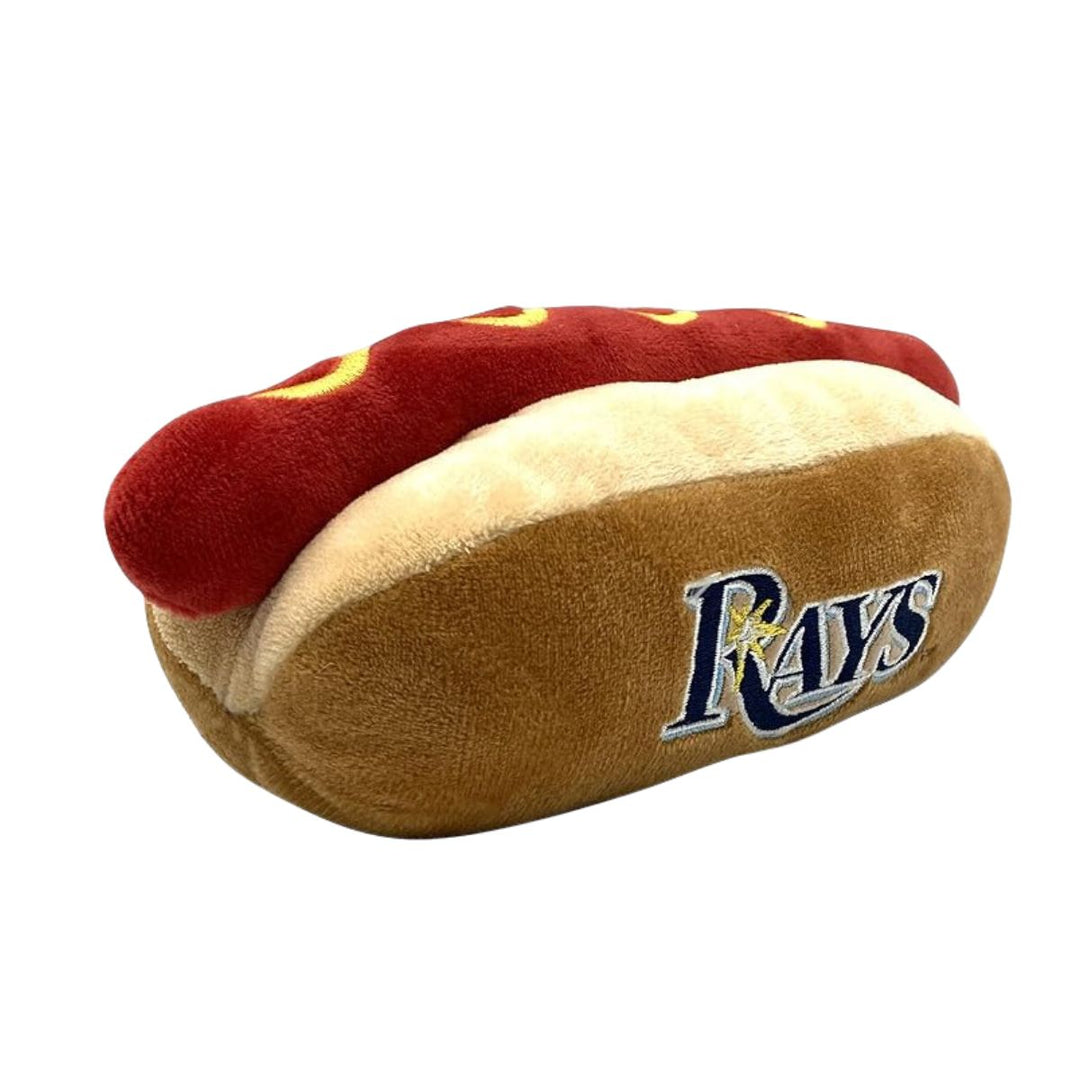 Rays Stadium Hot Dog Squeaky Toy
