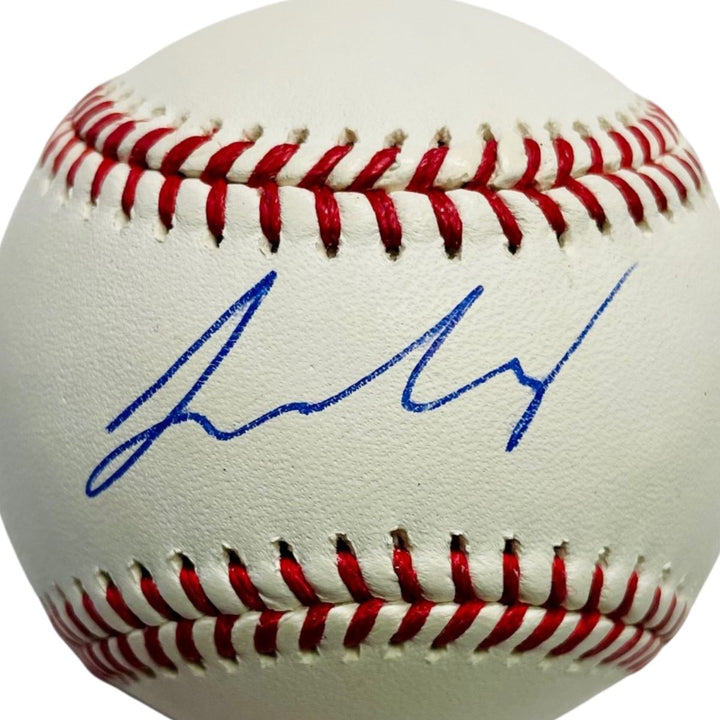 Rays Jacob Lopez Autographed Official MLB Baseball