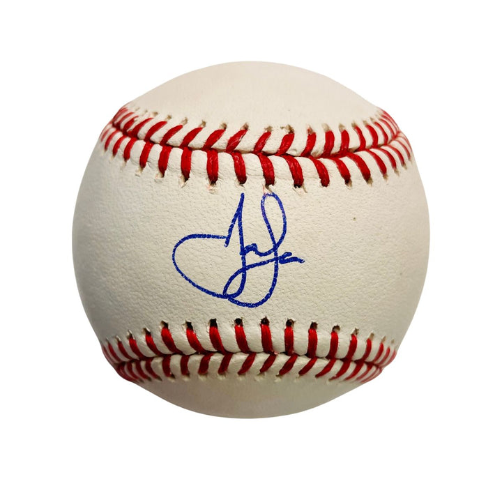 Rays Josh Lowe Autographed Official MLB Baseball