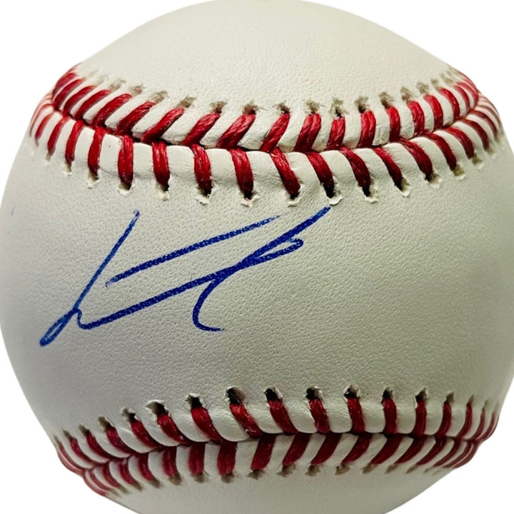 Rays Junior Caminero Autographed Official MLB Baseball