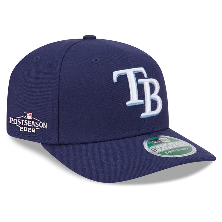 Rays New Era Navy TB 2026 Postseason 9Seventy Stretch Snap Adjustable Hat