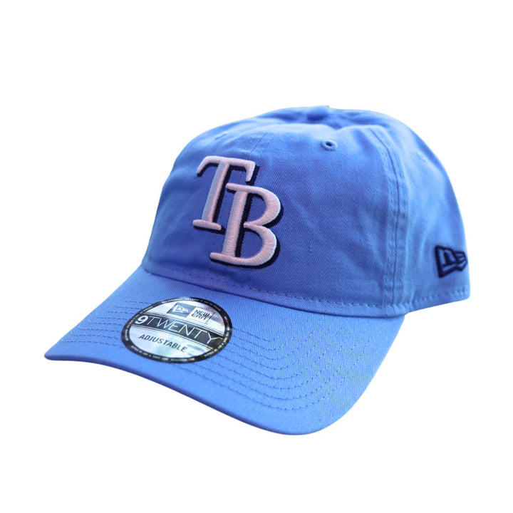 Rays New Era Light Blue TB Core Classic 9Twenty Adjustable Hat