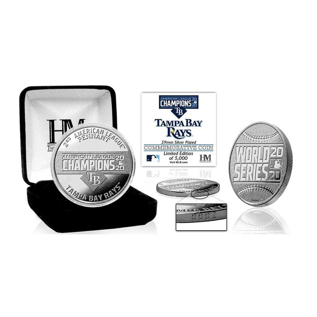 Rays 2020 American League Champions Silver Mint Coin - The Bay Republic | Team Store of the Tampa Bay Rays & Rowdies