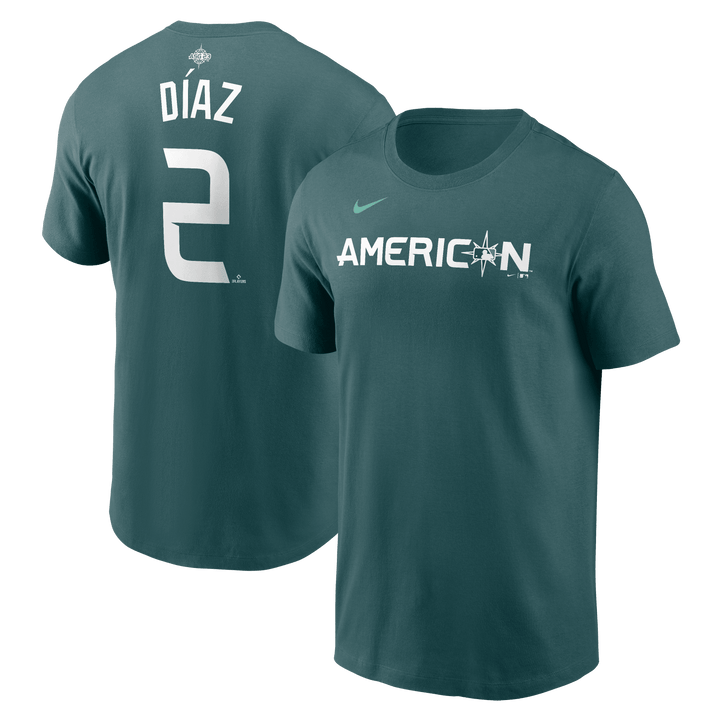 RAYS 2023 ALL STAR YANDY DIAZ NIKE T-SHIRT - The Bay Republic | Team Store of the Tampa Bay Rays & Rowdies