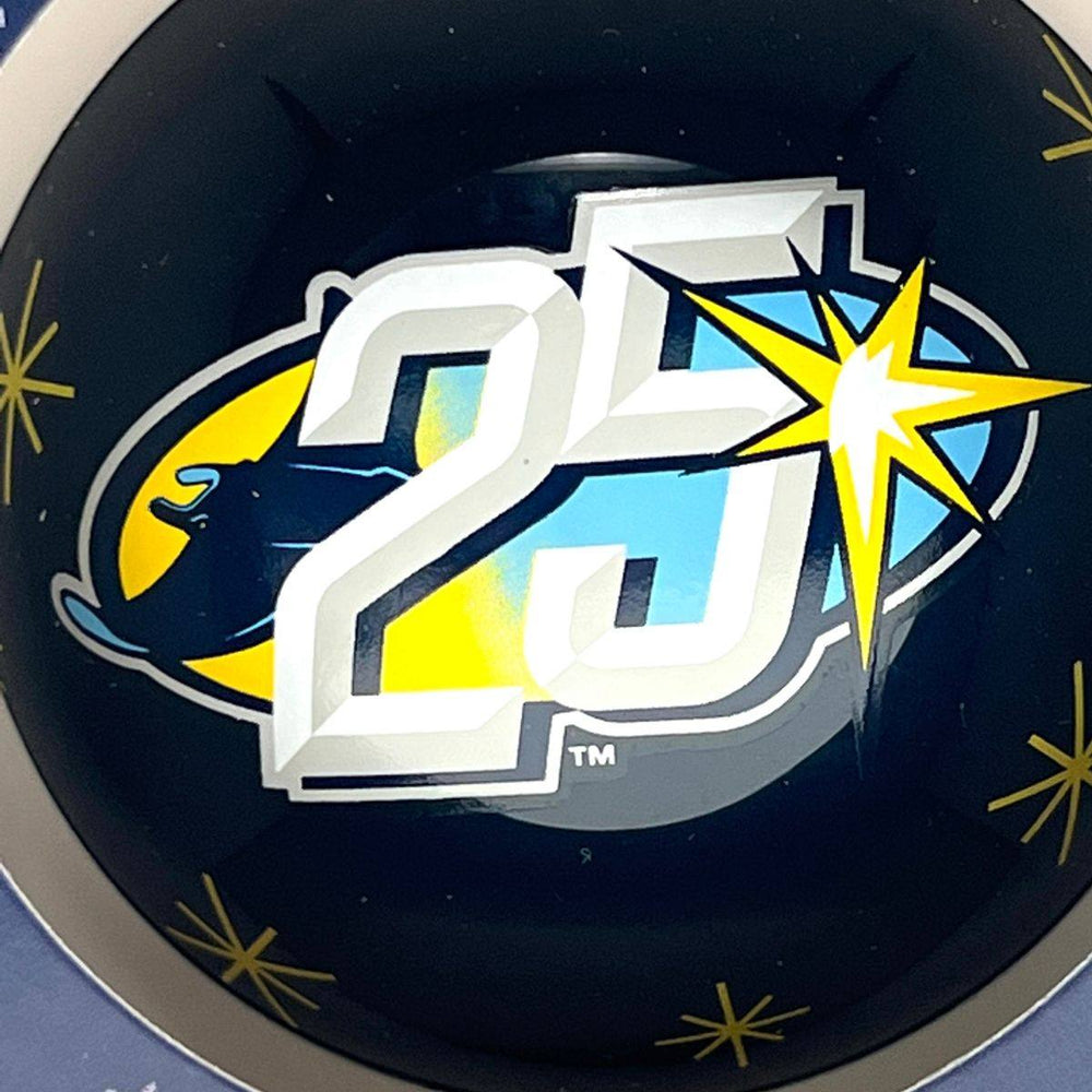 RAYS 25TH ANNIVERSARY GLASS BALL HOLIDAY ORNAMENT - The Bay Republic | Team Store of the Tampa Bay Rays & Rowdies