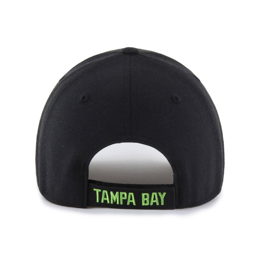 Rays '47 Brand Black City Connect Skateray MVP Adjustable Hat - The Bay Republic | Team Store of the Tampa Bay Rays & Rowdies