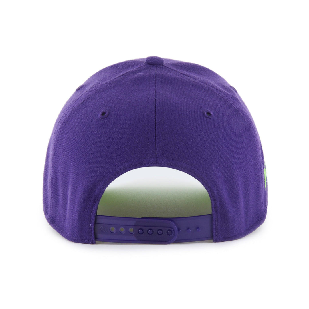 Rays '47 Brand Purple City Connect Skyray Flames MVP Adjustable Hat - The Bay Republic | Team Store of the Tampa Bay Rays & Rowdies