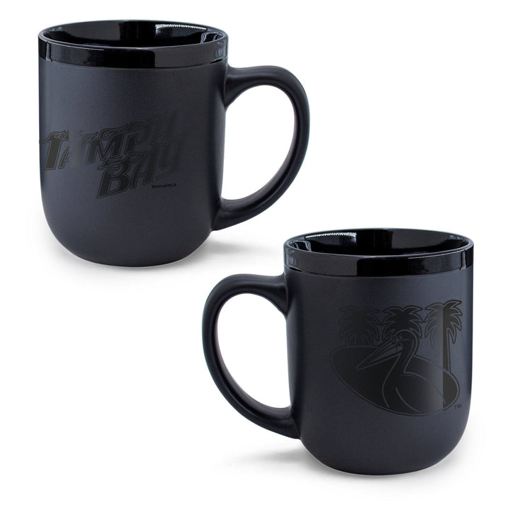Rays Black City Connect 17oz Ceramic Mug - The Bay Republic | Team Store of the Tampa Bay Rays & Rowdies