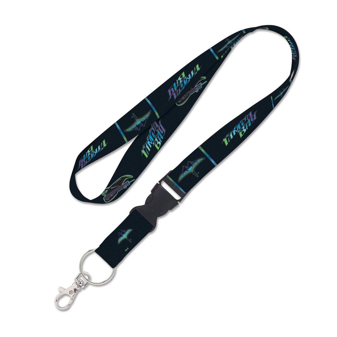 Rays Black City Connect Lanyard - The Bay Republic | Team Store of the Tampa Bay Rays & Rowdies