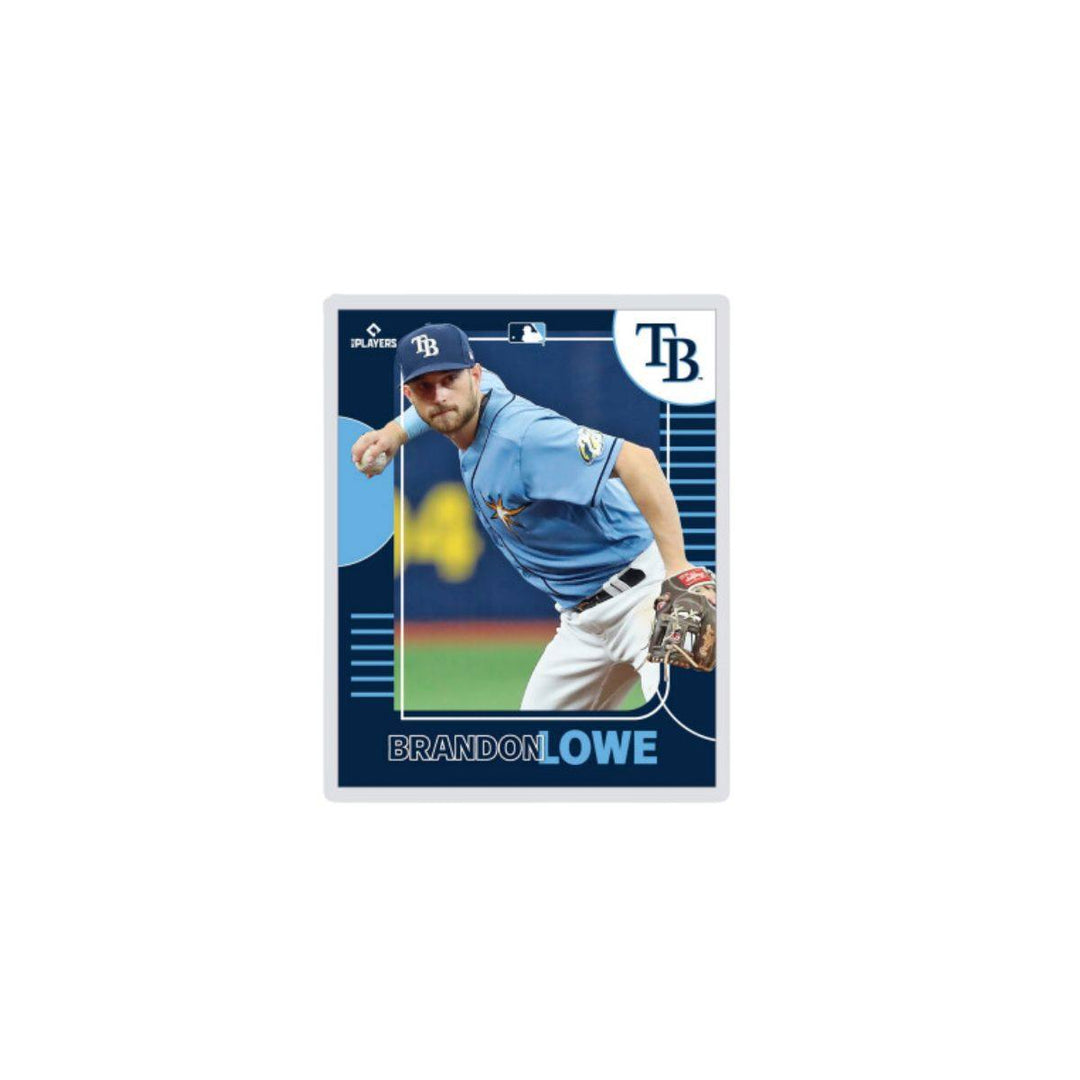 RAYS BRANDON LOWE PLAYER COLLECTOR LAPEL PIN - The Bay Republic | Team Store of the Tampa Bay Rays & Rowdies