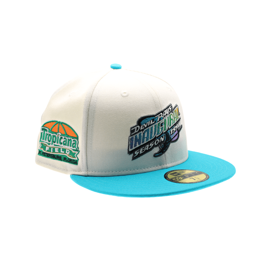 New era top teal hat