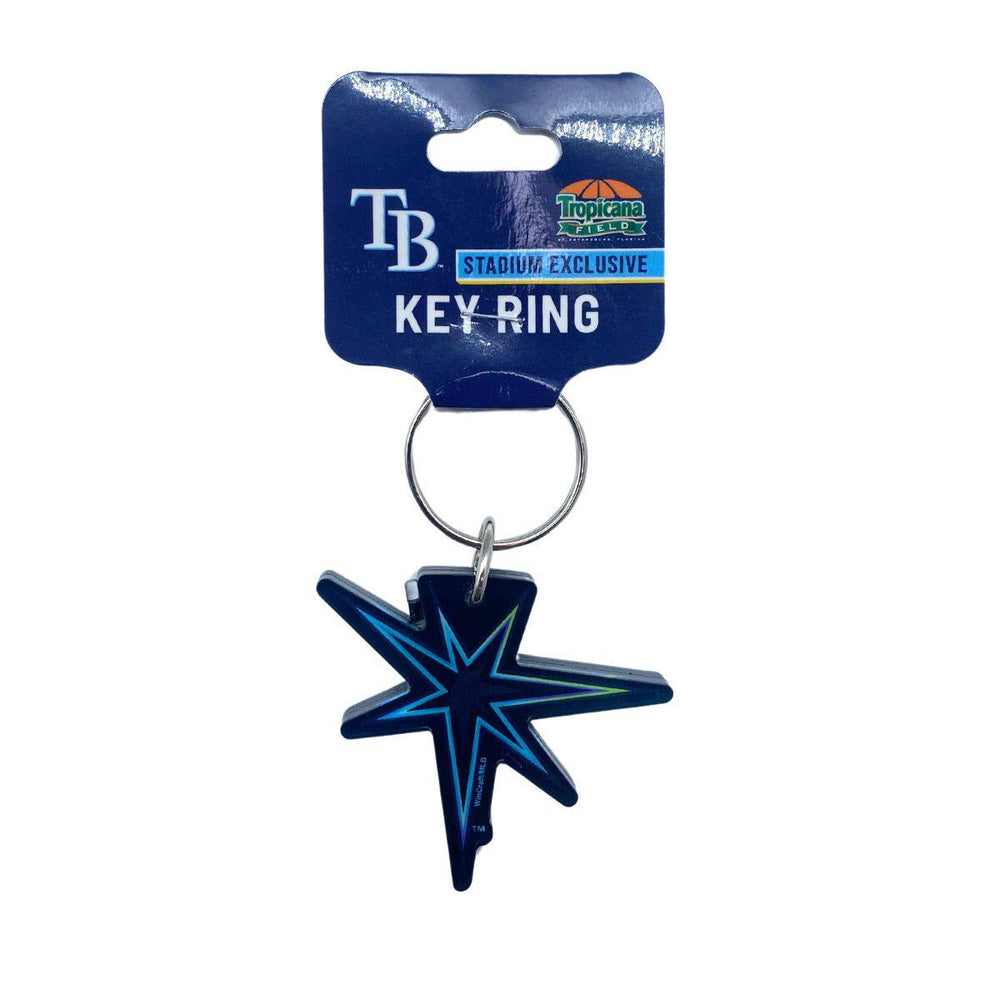 Rays City Connect Gradient Burst Logo Acrylic Key Ring - The Bay Republic | Team Store of the Tampa Bay Rays & Rowdies