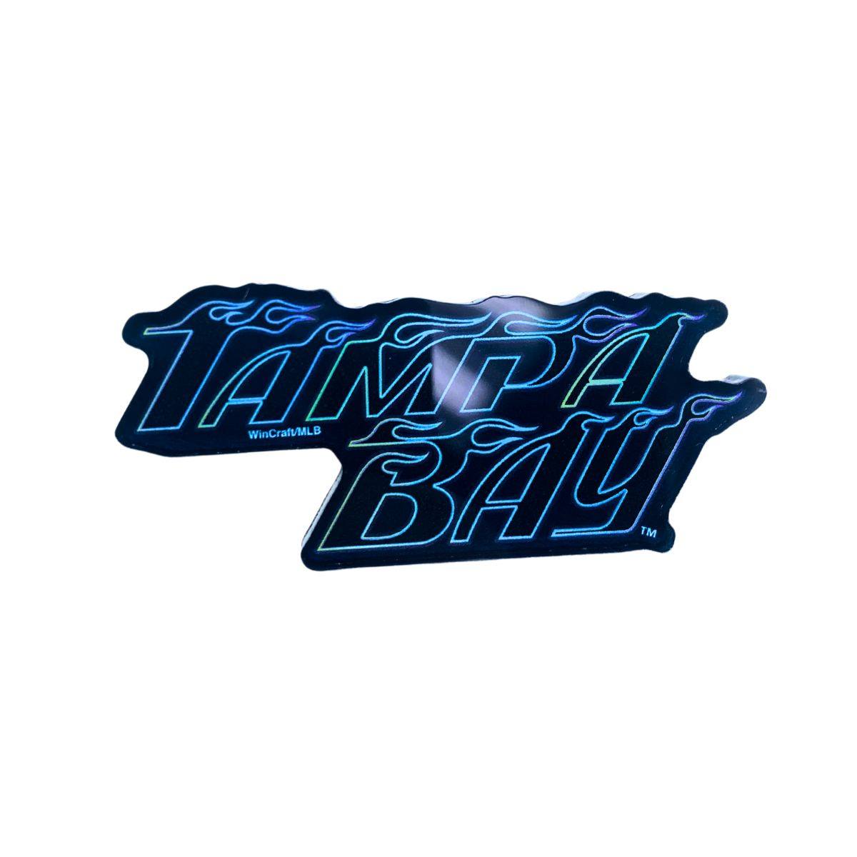 yyy　rays Rays City Connect Tampa Bay Logo 4x4 Acrylic Magnet – The Bay Republic