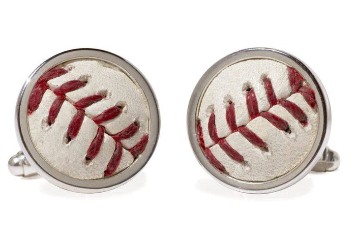 RAYS GAME USED BASEBALL CUFF LINKS - The Bay Republic | Team Store of the Tampa Bay Rays & Rowdies
